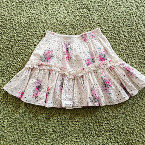 LoveShackFancy Mini Skirt (XS) - Never worn! - Picture 1 of 4